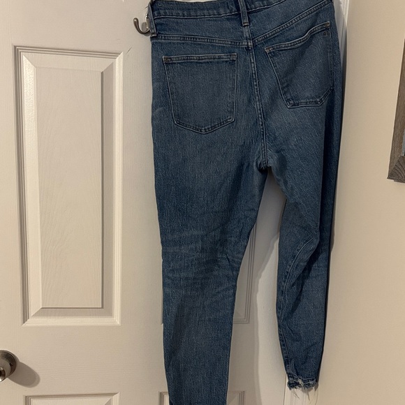 Madewell Dark Indigo Boyfriend Jeans - Picture 4 of 4